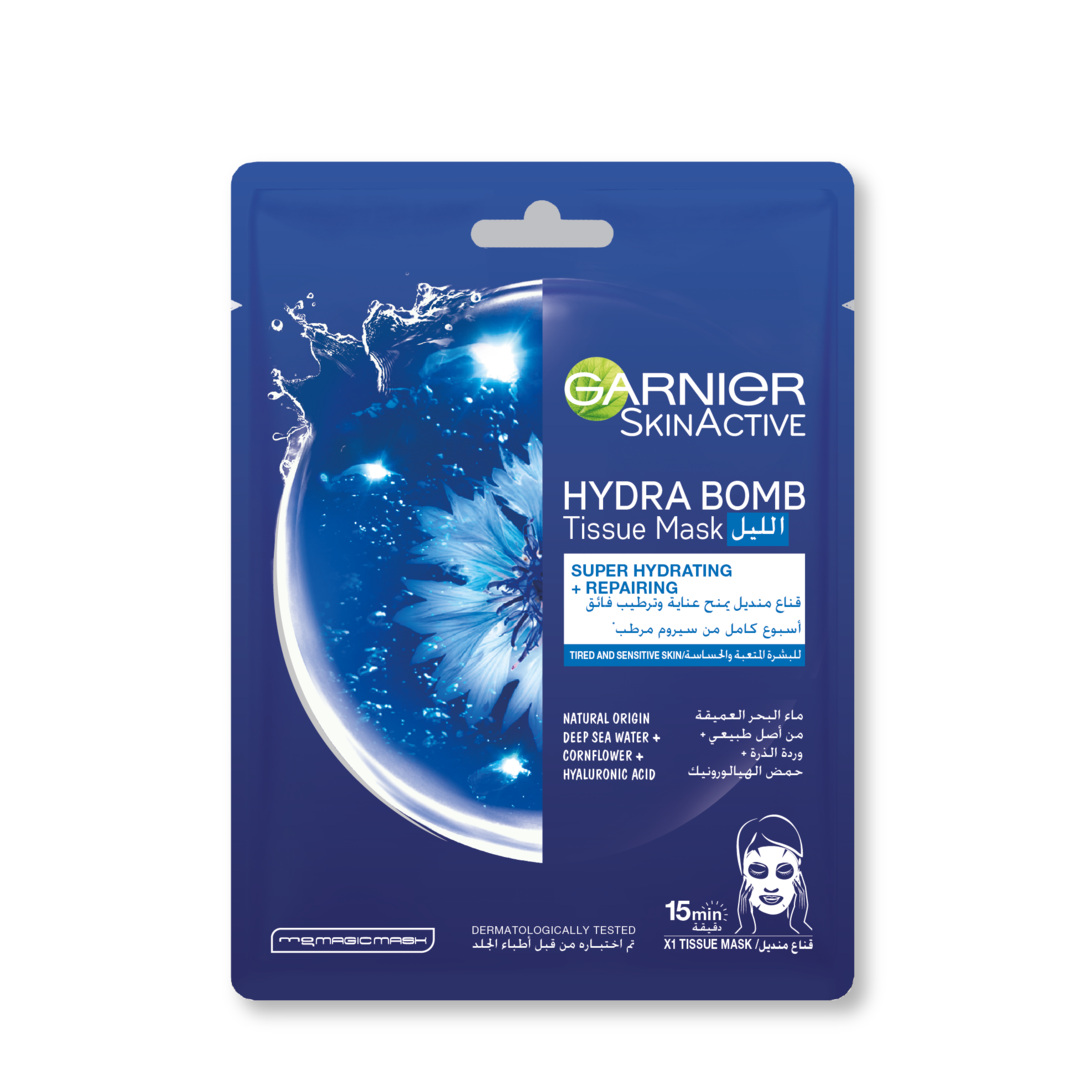 Garnier hydra bomb night tissue mask - Medaid International