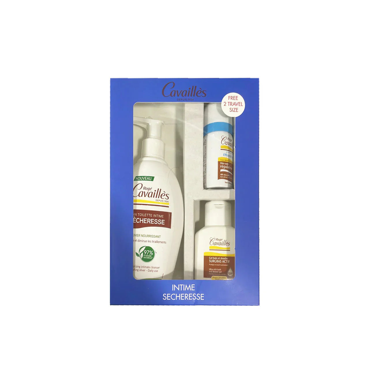 Roge Cavailles Intime Sechresse Set + 2 Travel Size Products For Free - Medaid International