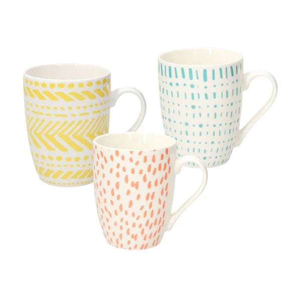 Tognana Iris Agua Mug 350cc Set 3pcs