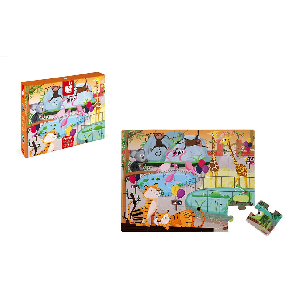 A Day at the Zoo Tactile Puzzle