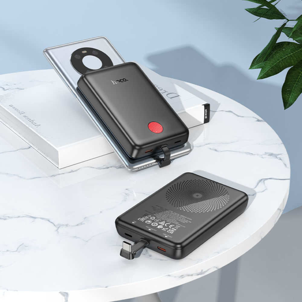 Hoco Power Bank PD20W USB-C Cable 10000mAh