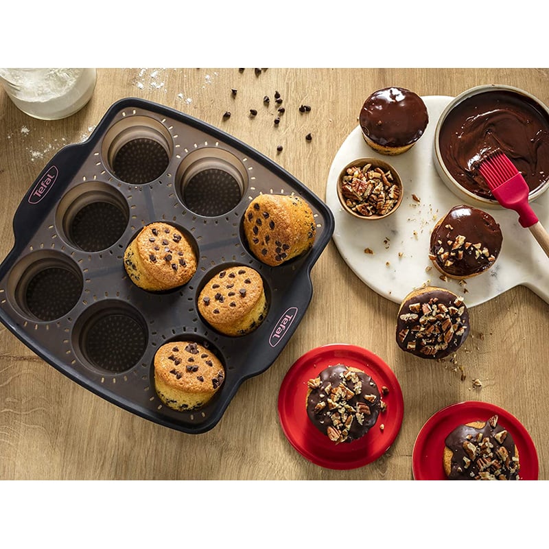Tefal J4174714 Crispy Bake – 9 muffins collpasable