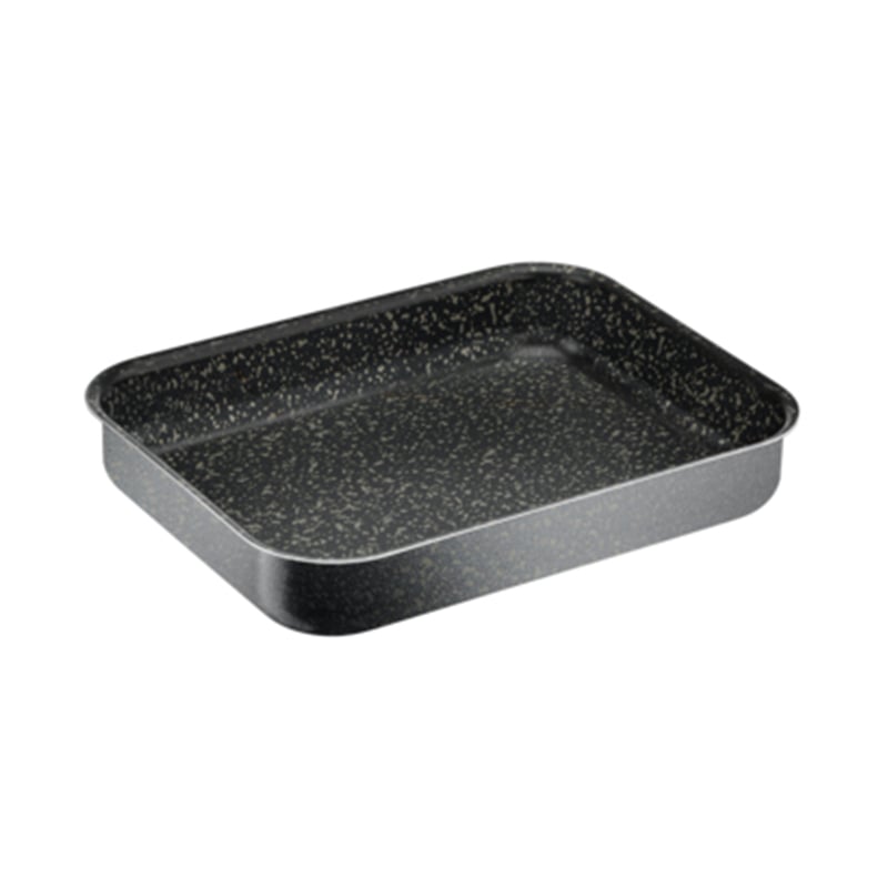 Tefal J5584883 Black Stone Rectangular Oven Dish  27×37