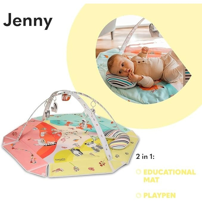 Lionelo Jenny Multicolor Playmat