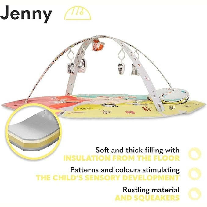 Lionelo Jenny Multicolor Playmat