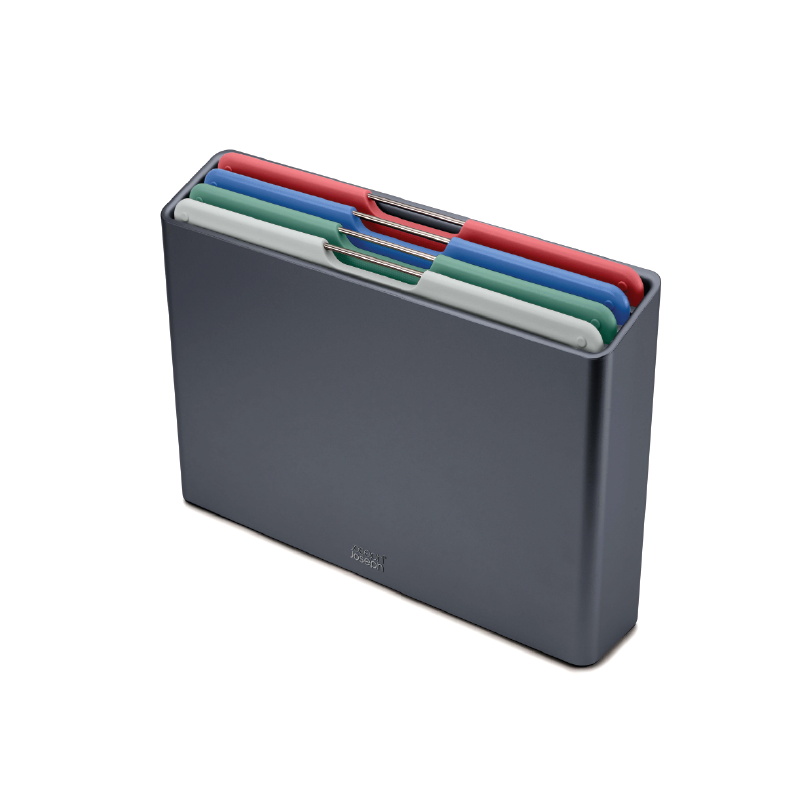 Joseph Joseph Folio 4-Piece Board Set (Graphite/Coast)