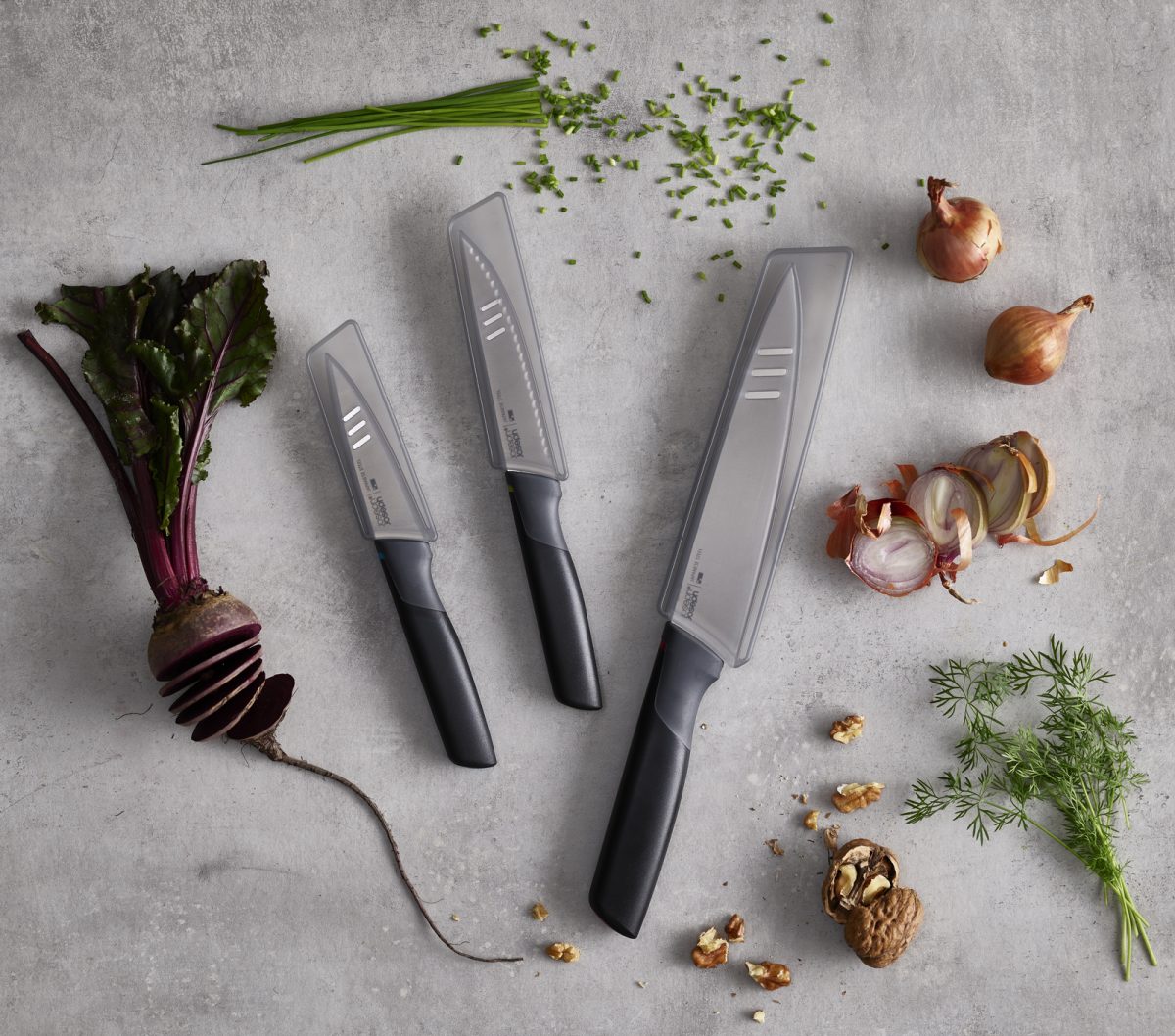 Joseph Joseph Knives 3 Piece Set