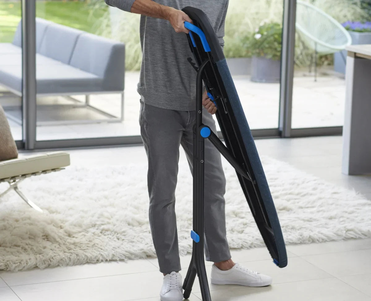 Joseph Joseph Glide Plus Easy-store Ironing Board with Advanced Cover + Free Russell Hobbs Cordless One-Temperature Steam Iron