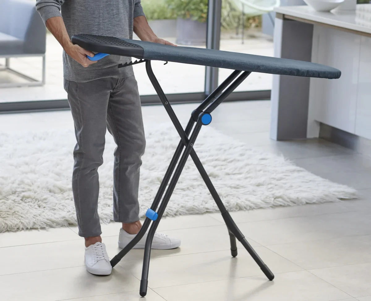 Joseph Joseph Glide Plus Easy-store Ironing Board with Advanced Cover + Free Russell Hobbs Cordless One-Temperature Steam Iron