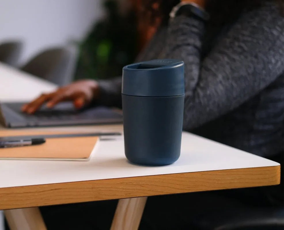 Joseph Joseph Sipp™ Blue Travel Mug with Hygienic Lid 340ml