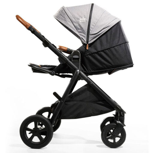 Joie - Aeria Stroller Travel System - i-Level Car Seat Signature With LX 2 Isofix Base - Signature Carbon