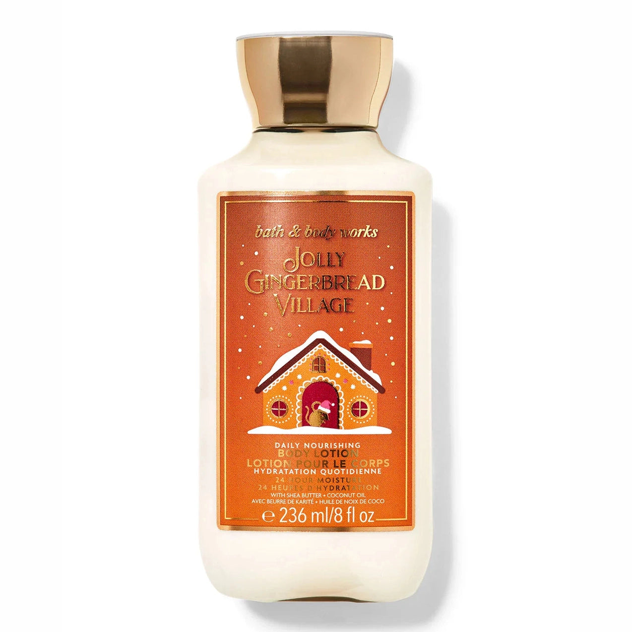 BATH AND BODY WORKS BODY LOTION -JOLLY GINGERBREAD VILLAGE