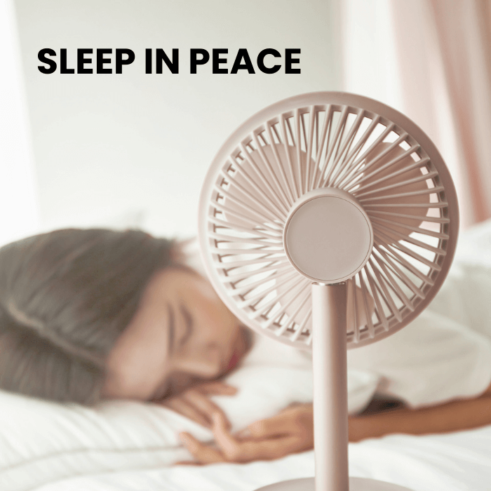 JTC™ Rechargeable Table Fan - Medaid International