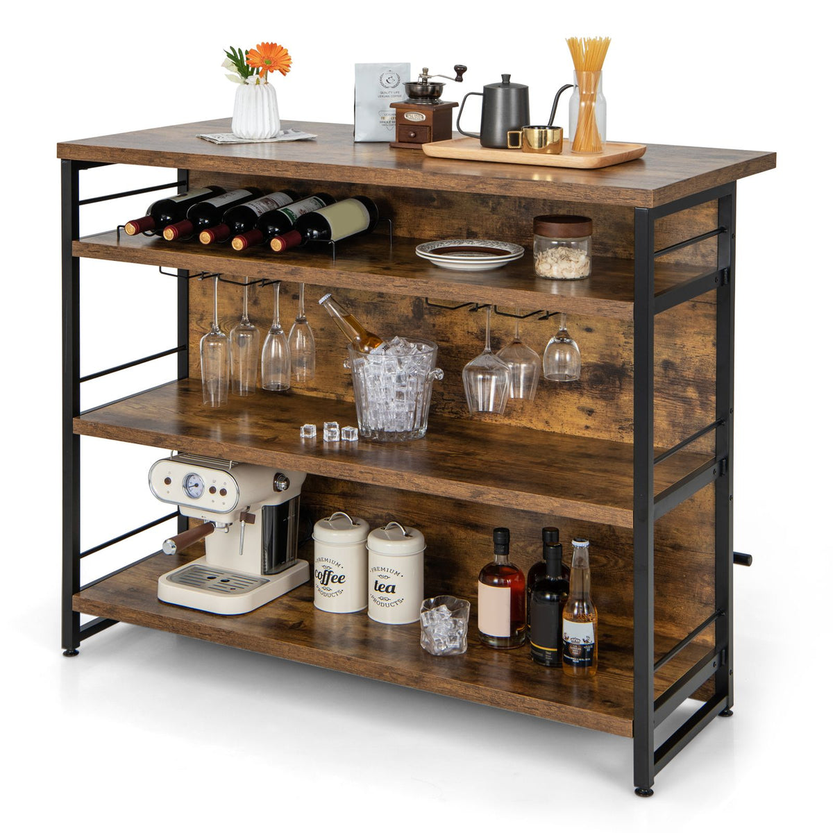 Costway Industrial Home Bar Unit