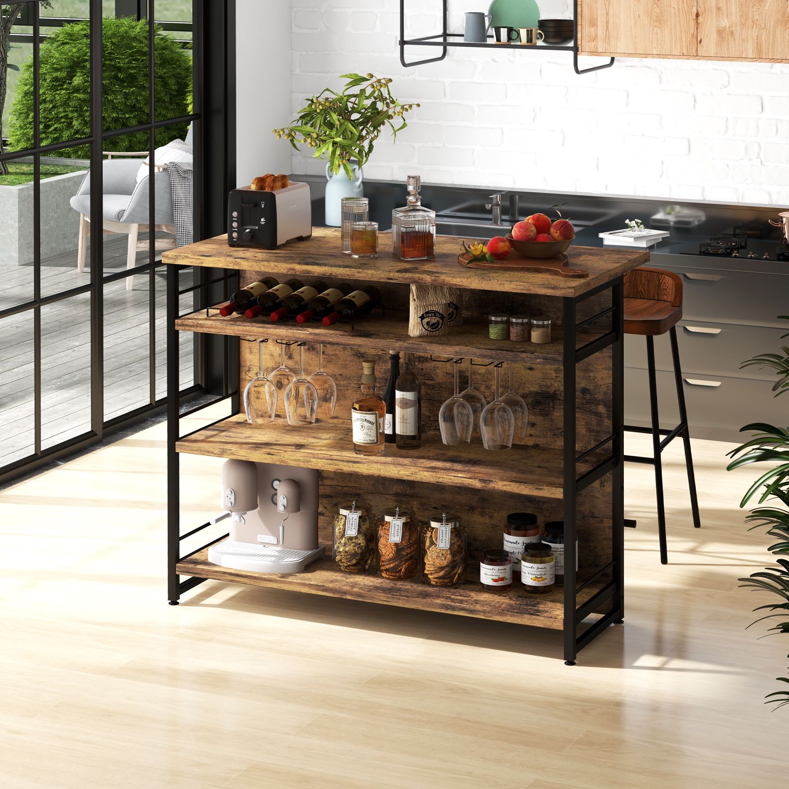 Costway Industrial Home Bar Unit