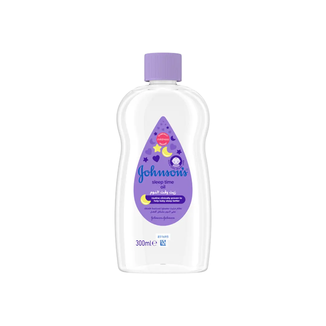 Johnson & Johnson Baby Sleep Time Oil - 300ml - Medaid