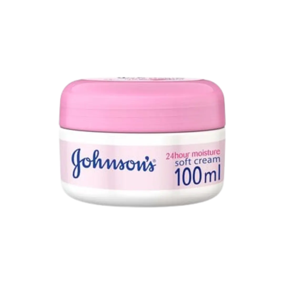Johnson & Johnson 24 Hour Moisture Soft Cream - 2 Sizes - Medaid International