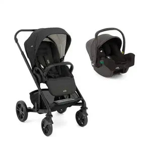 Joie - Chrome Stroller Travel System - Gemm Car Seat - Shale