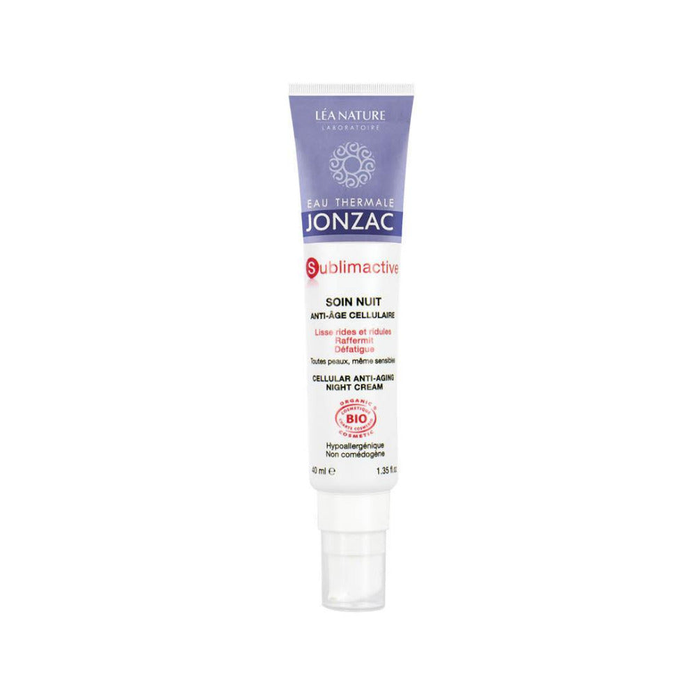 Jonzac Sublimactive Celular Ani-Aging Night Cream - 40 ml - Medaid International
