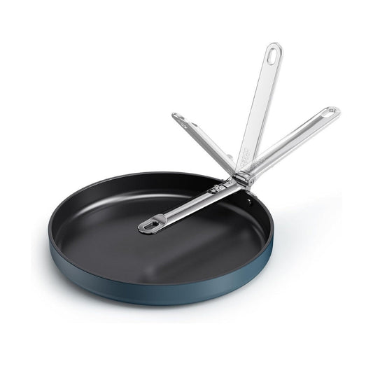 Joseph Joseph Space Folding Handle Ceramic Non-stick 30cm Blue Frying Pan