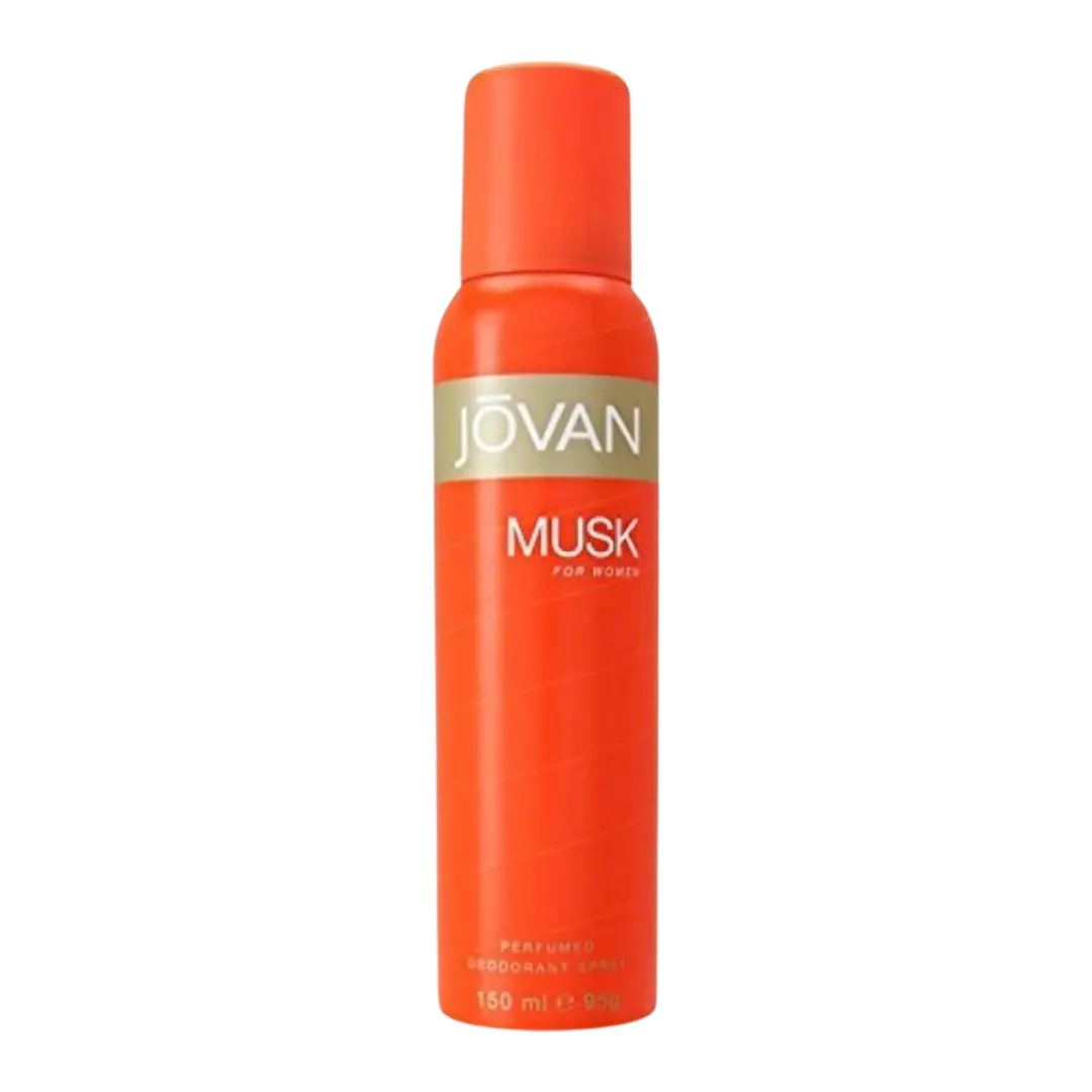Jovan Musk Perfumed Deodorant For Women - 150ml [Imported] - Medaid International