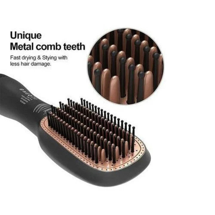 Joy 3 in 1 Ceramic Hair Straightening Brush
