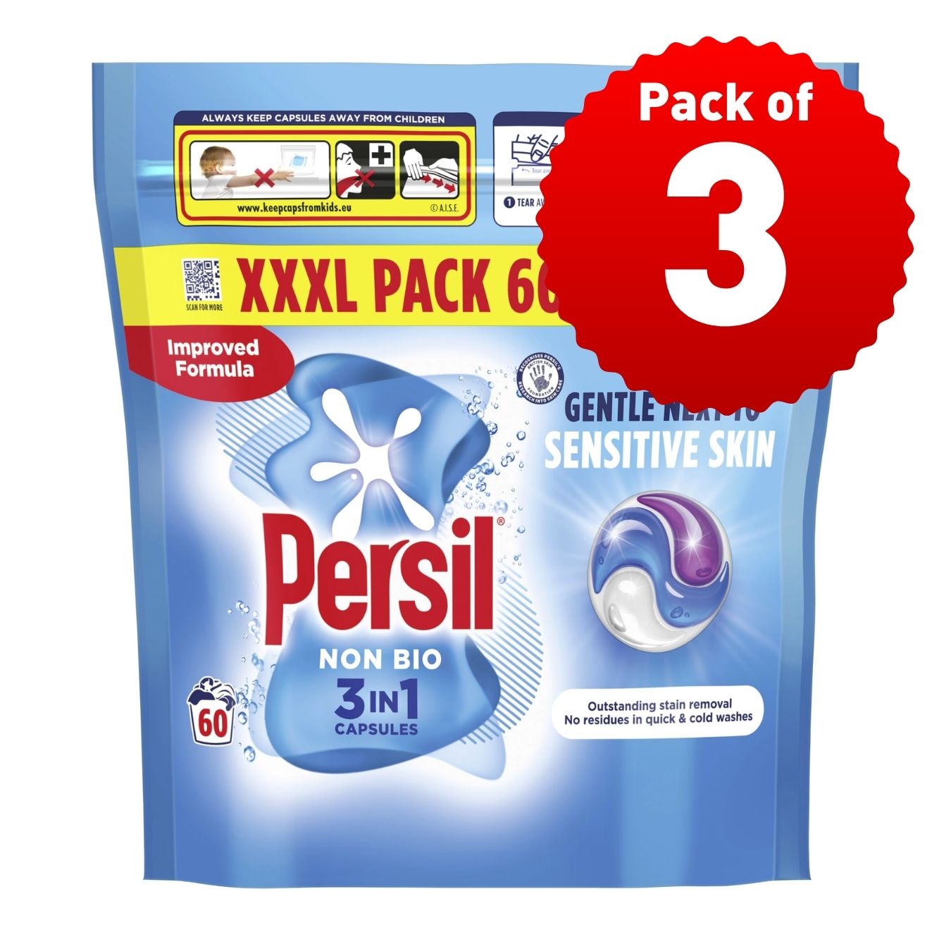 Persil Capsules 60s Non Bio - Medaid International