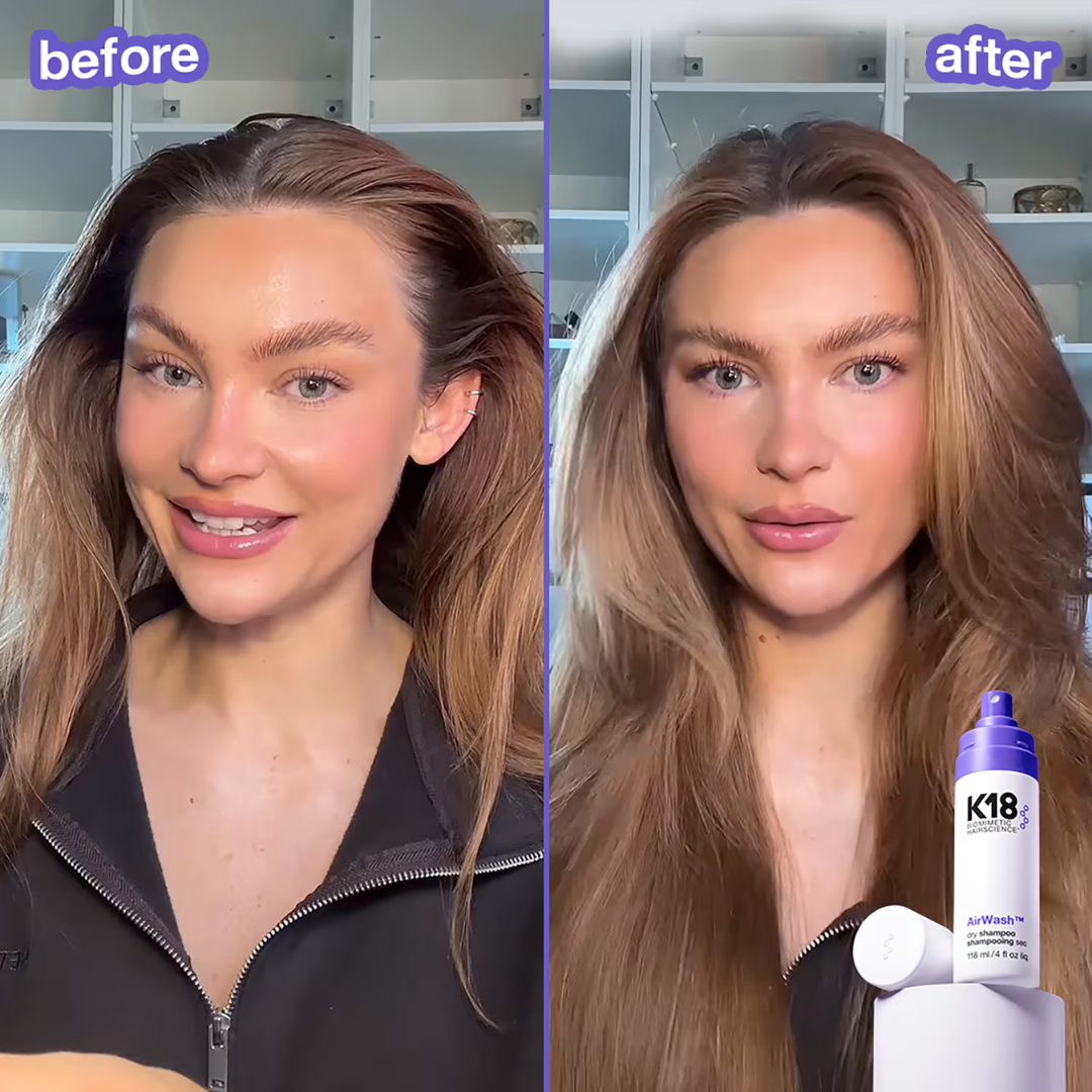 K18 AirWash Sebum And Odor Reducing Dry Shampoo