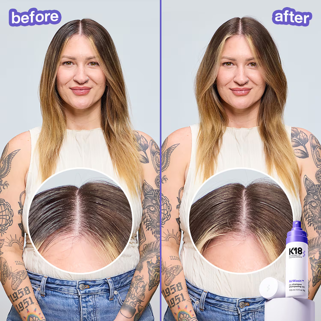 K18 AirWash Sebum And Odor Reducing Dry Shampoo