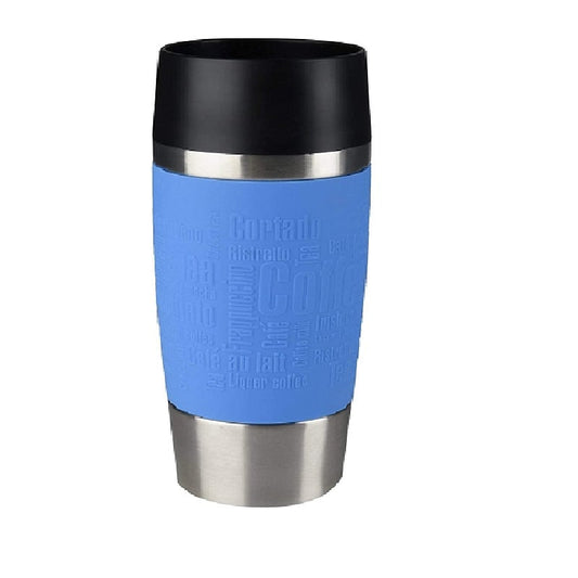 Tefal K3086114 Travel Mug 0.36L Light Blue Silver