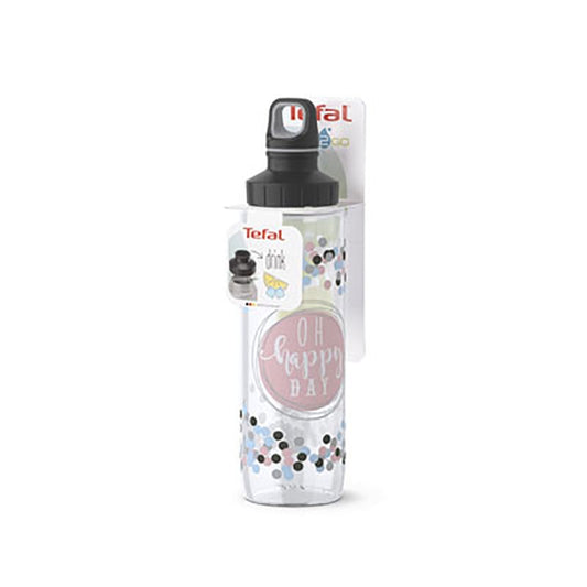 Tefal K3172012 Drink2Go Tritan – Decor Happy Day  0,7L Screw Lid