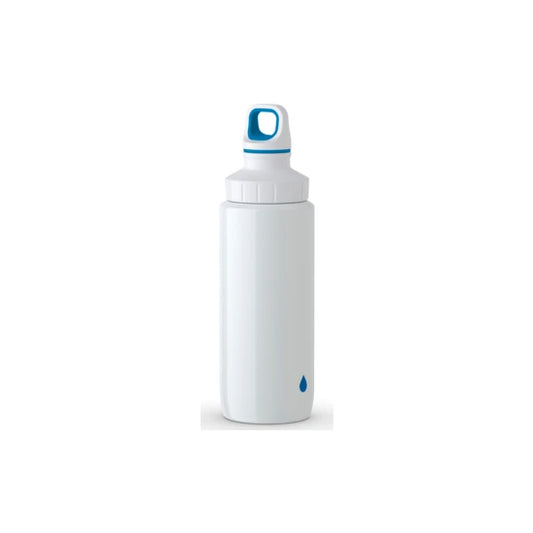 Tefal K3194312 Drink2Go Light Steel- Drop Blue 0,6L White Screw Lid