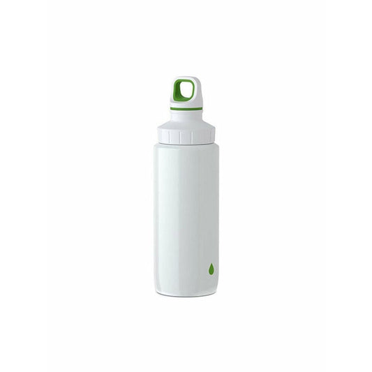 Tefal K3194412 Drink2Go Light Steel- Drop Green 0,6L White Screw Lid