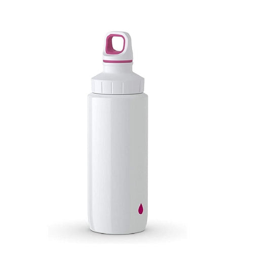 Tefal K3194512 Drink2Go Light Steel- Drop Pink 0,6L White Screw Lid