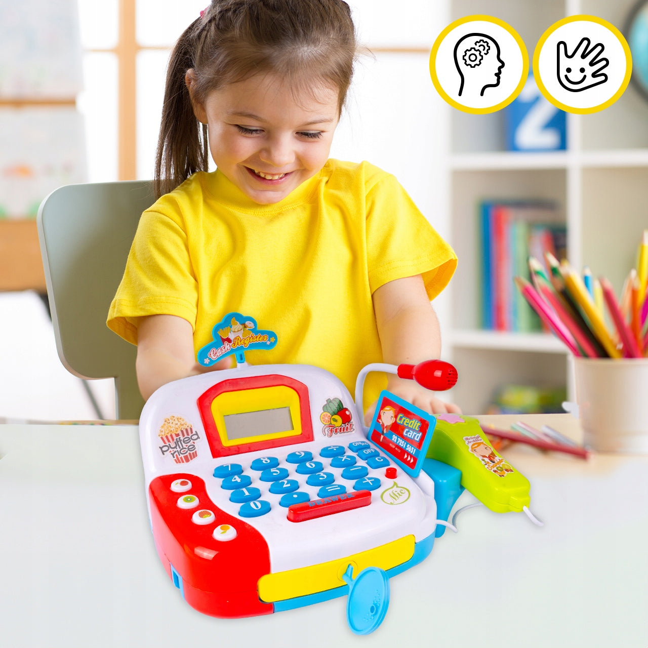 (Net)Cash Register With Accessories And Sound Dromader