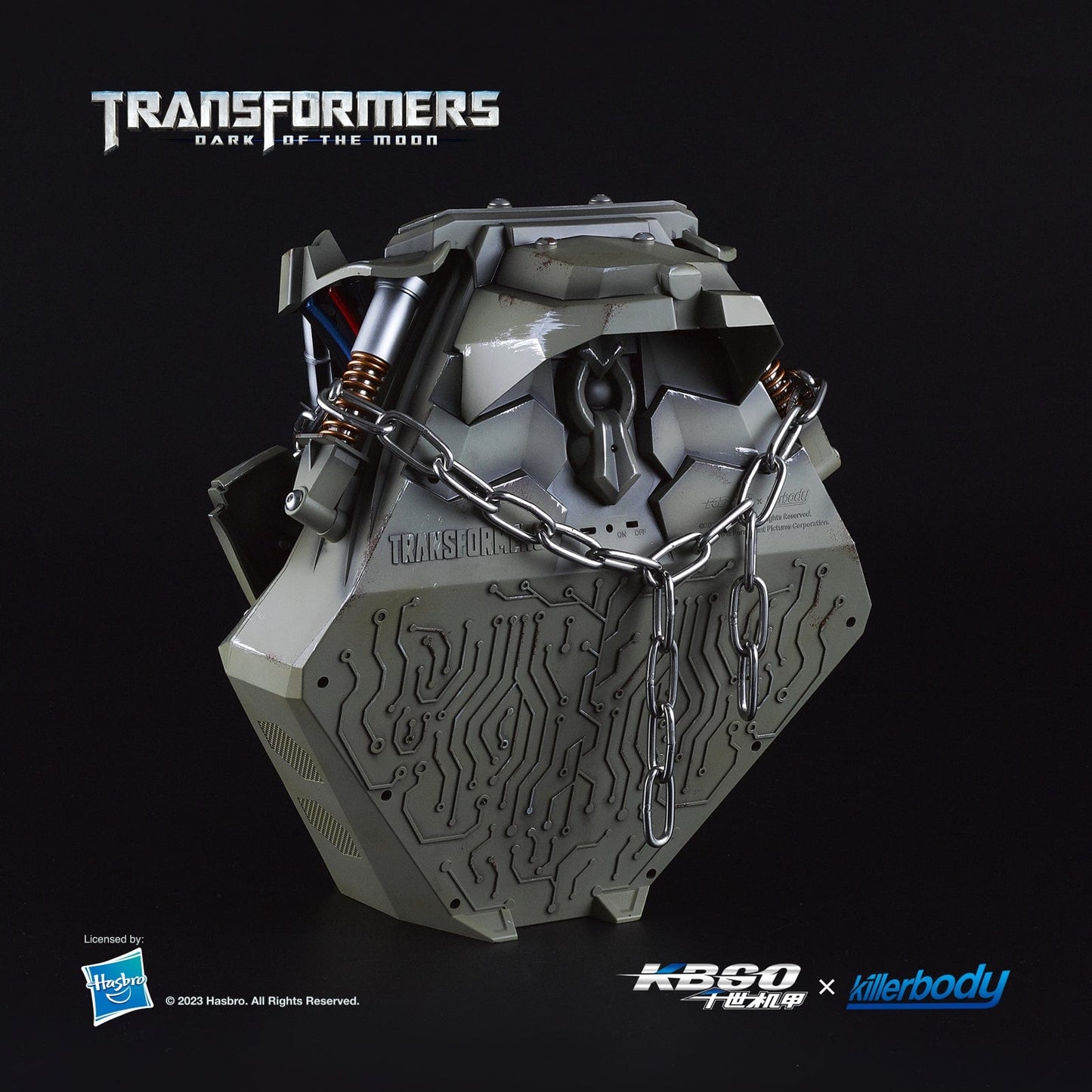 TRANSFORMERS Bluetooth Speaker Base for Megatron Wearable Helmet By Killer Body - Medaid International