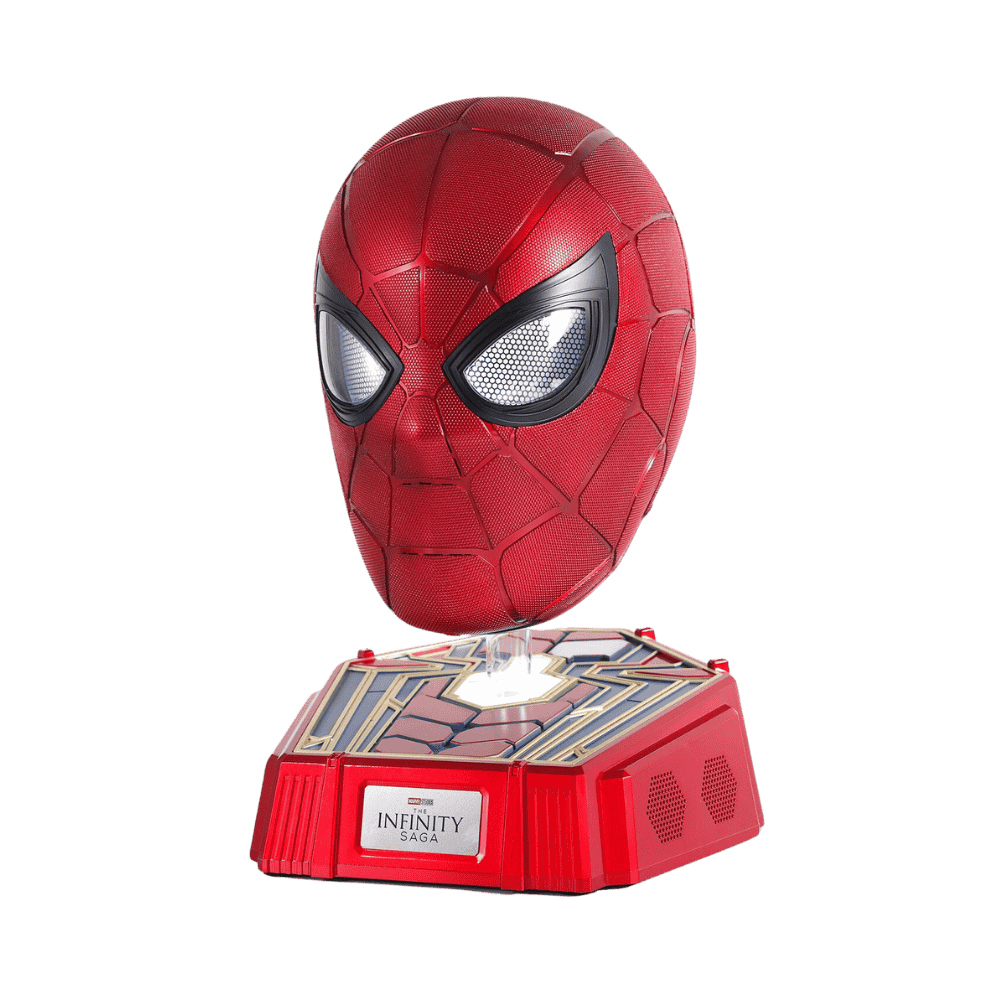 Marvel Iron Spider 1: 1 Collectible Wearable Helmet with base speaker By Killer Body - Medaid International
