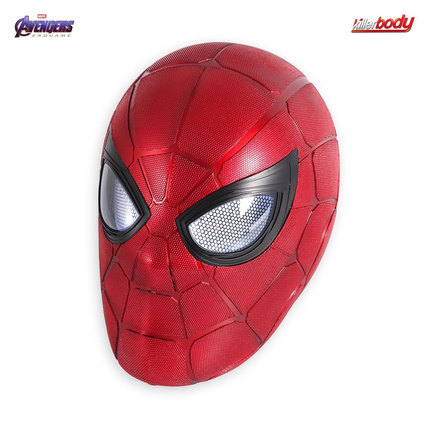 Marvel Iron Spider 1: 1 Collectible Wearable Helmet with base speaker By Killer Body - Medaid International