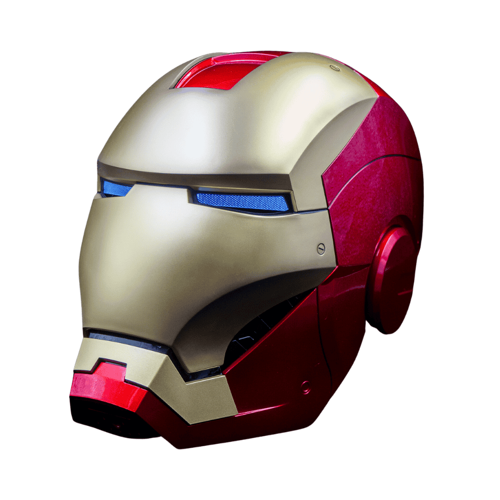 Marvel Iron Man Mark 7 Helmet Wearable 4 modes  1: 1 Collectible Bluetooth Speaker By Killer Body - Medaid International