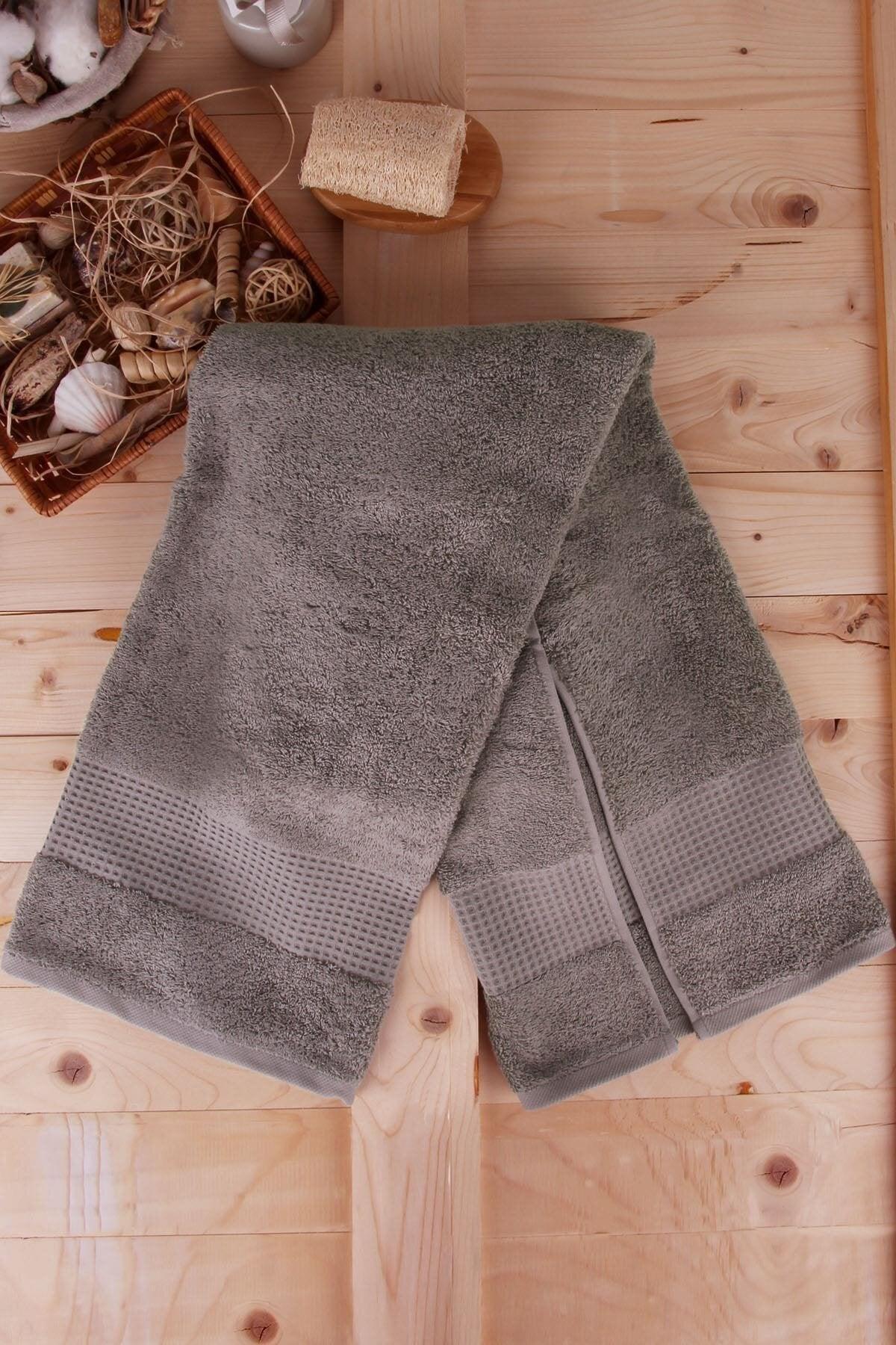 FACE TOWEL 60x110cm  Dark Beige