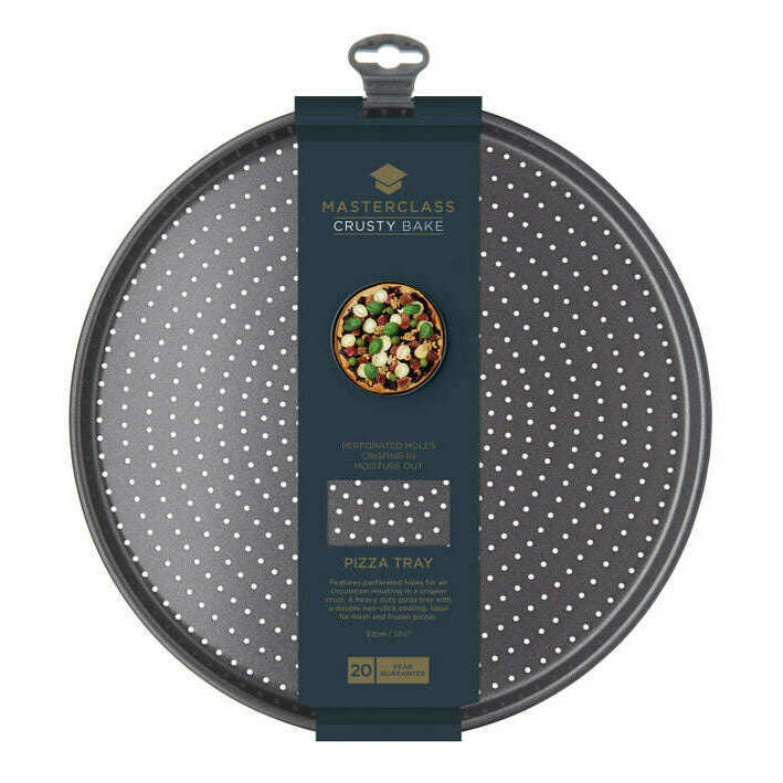 MasterClass Non-Stick Pizza Crisper, 33cm - Medaid International