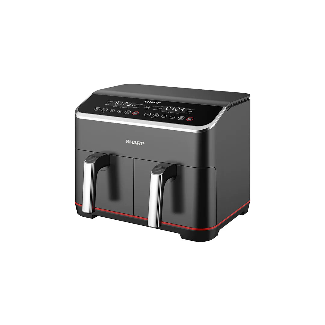 Sharp Dual Drawer 8 Liters Air Fryer L KF-DF80RT