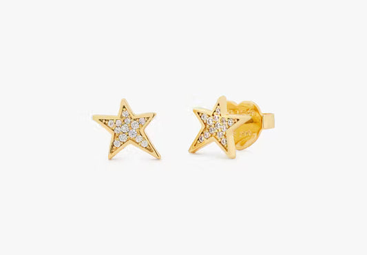 Kate Spade Women's Gold You're A Star Studs Earings | Kate Spade In Lebanon