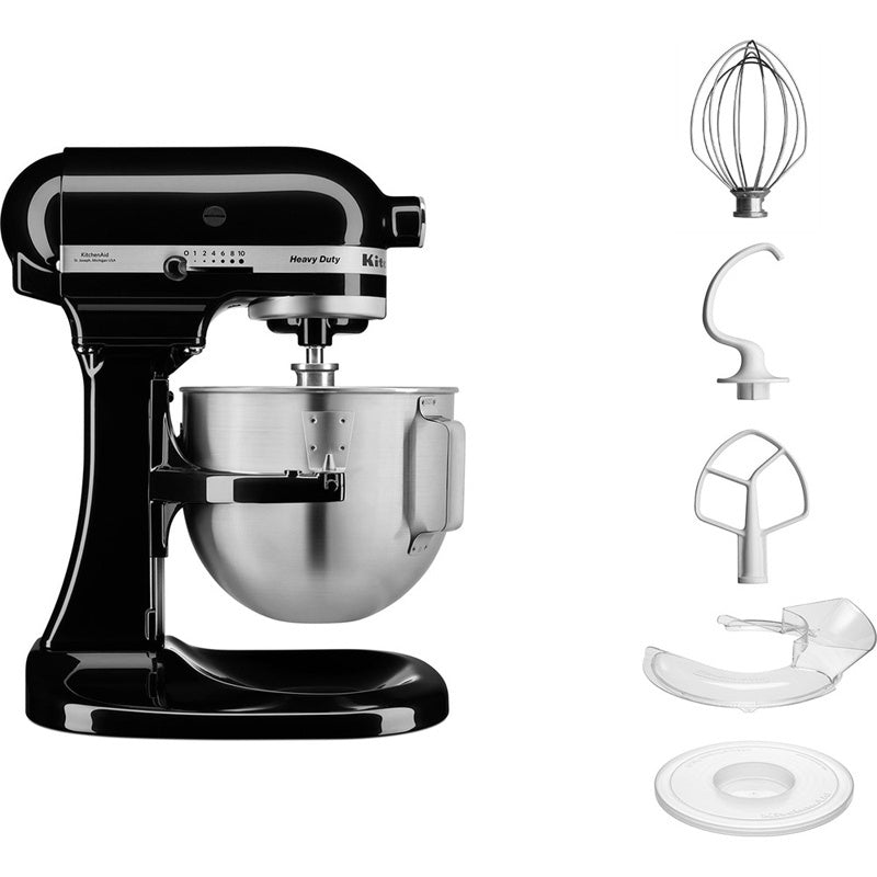 KitchenAid Heavy Duty Bowl-Lift Stand Mixer 4.8L (Onyx Black)