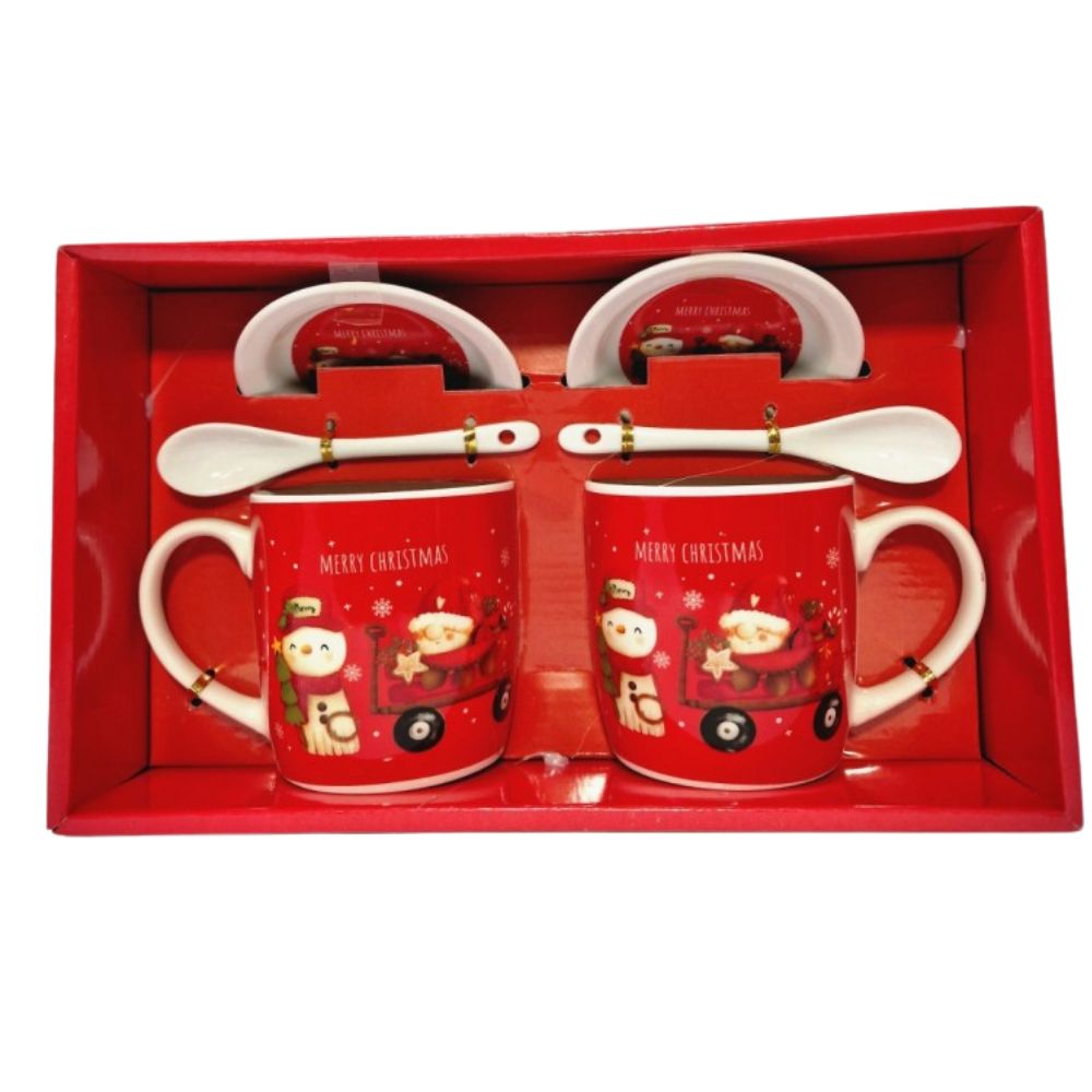(Net) Christmas Mug Gift Set Of 2 pcs Lebanon