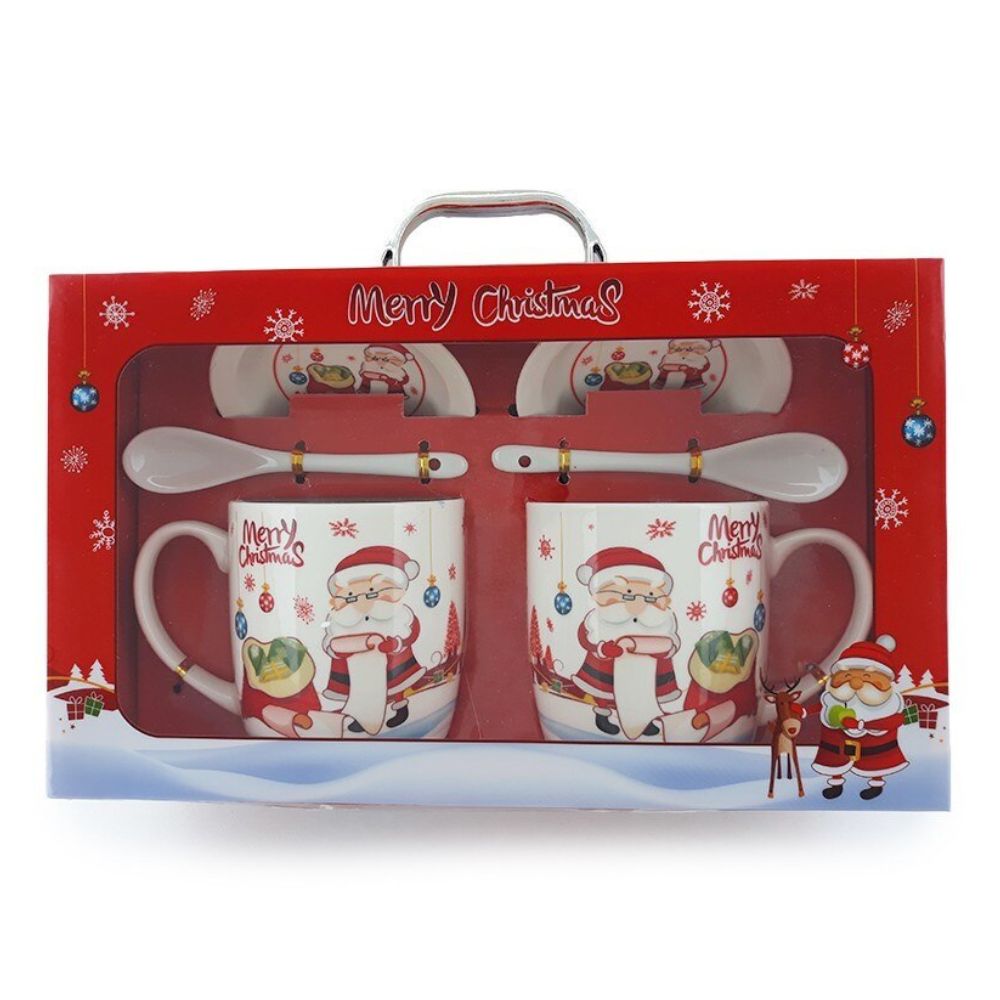 (Net) Christmas Mug Gift Set Of 2 pcs Lebanon