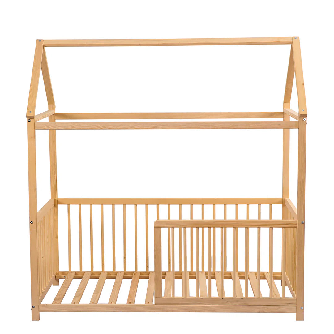 Kukka - Wooden Montessori Activity Bed - 70x140cm