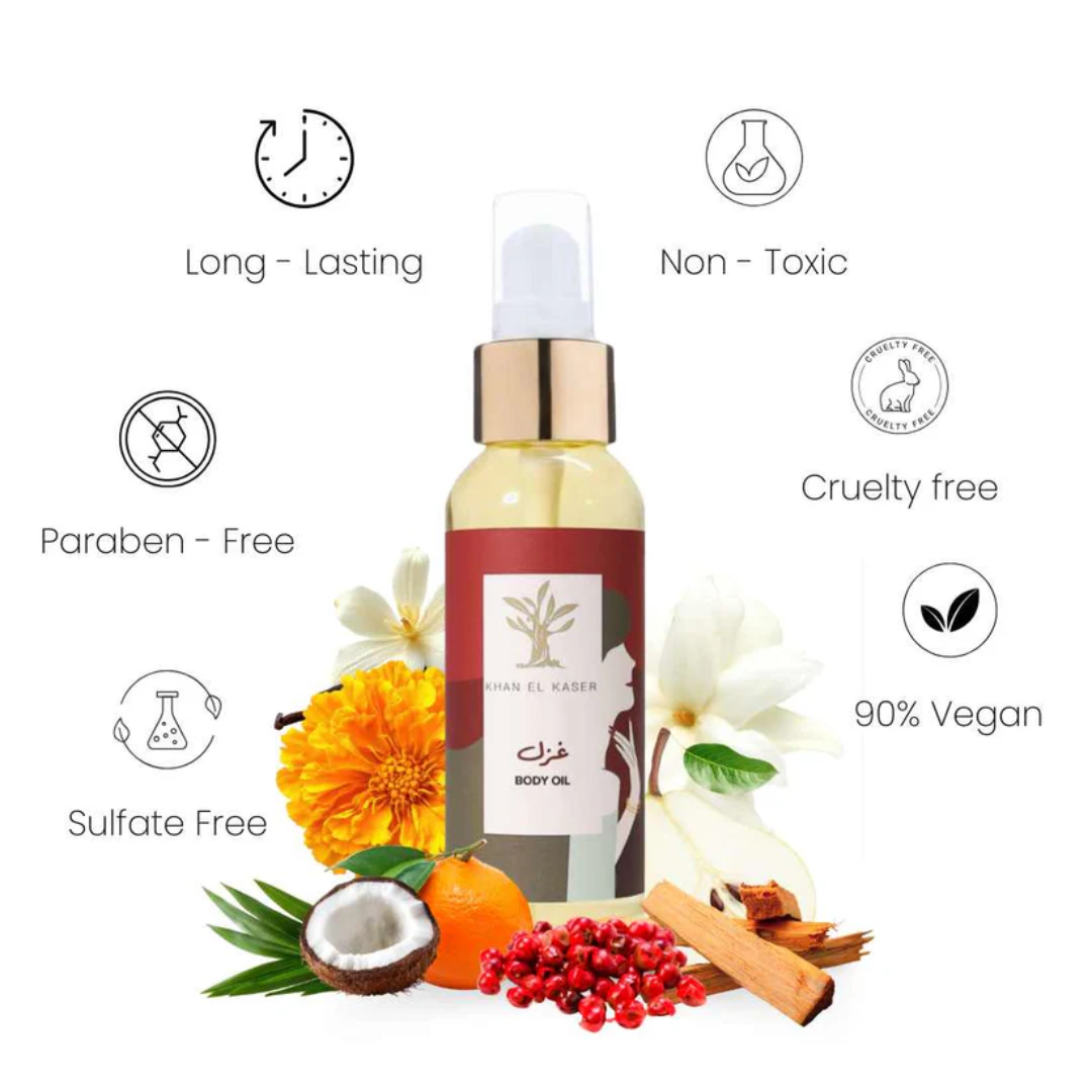 Khan El Kaser Ghazal Body Oil