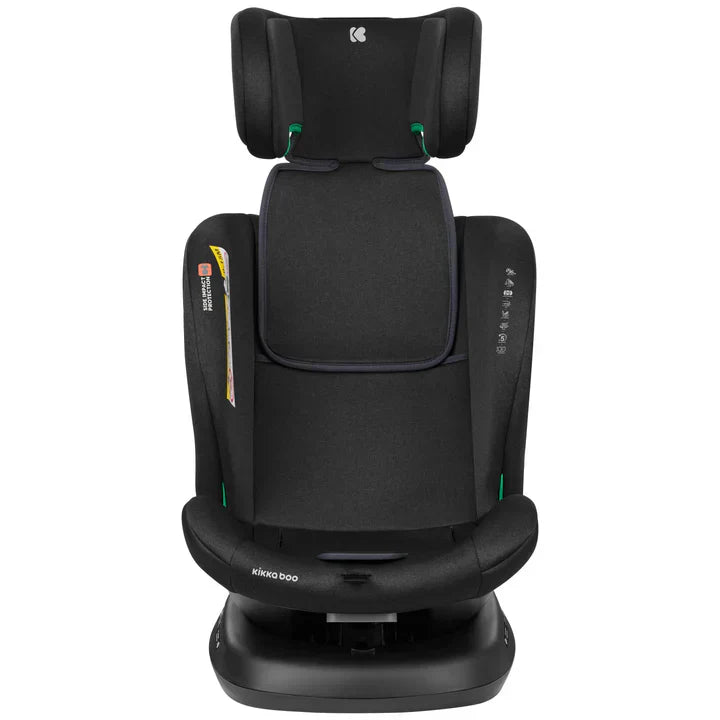 Kikkaboo - Car Seat (0,1,2,3) 0-36kg - Shift Isofix - Black