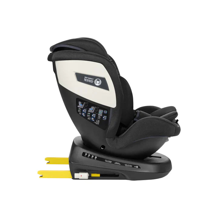 Kikkaboo - Car Seat (0,1,2,3) 0-36kg - Shift Isofix - Black